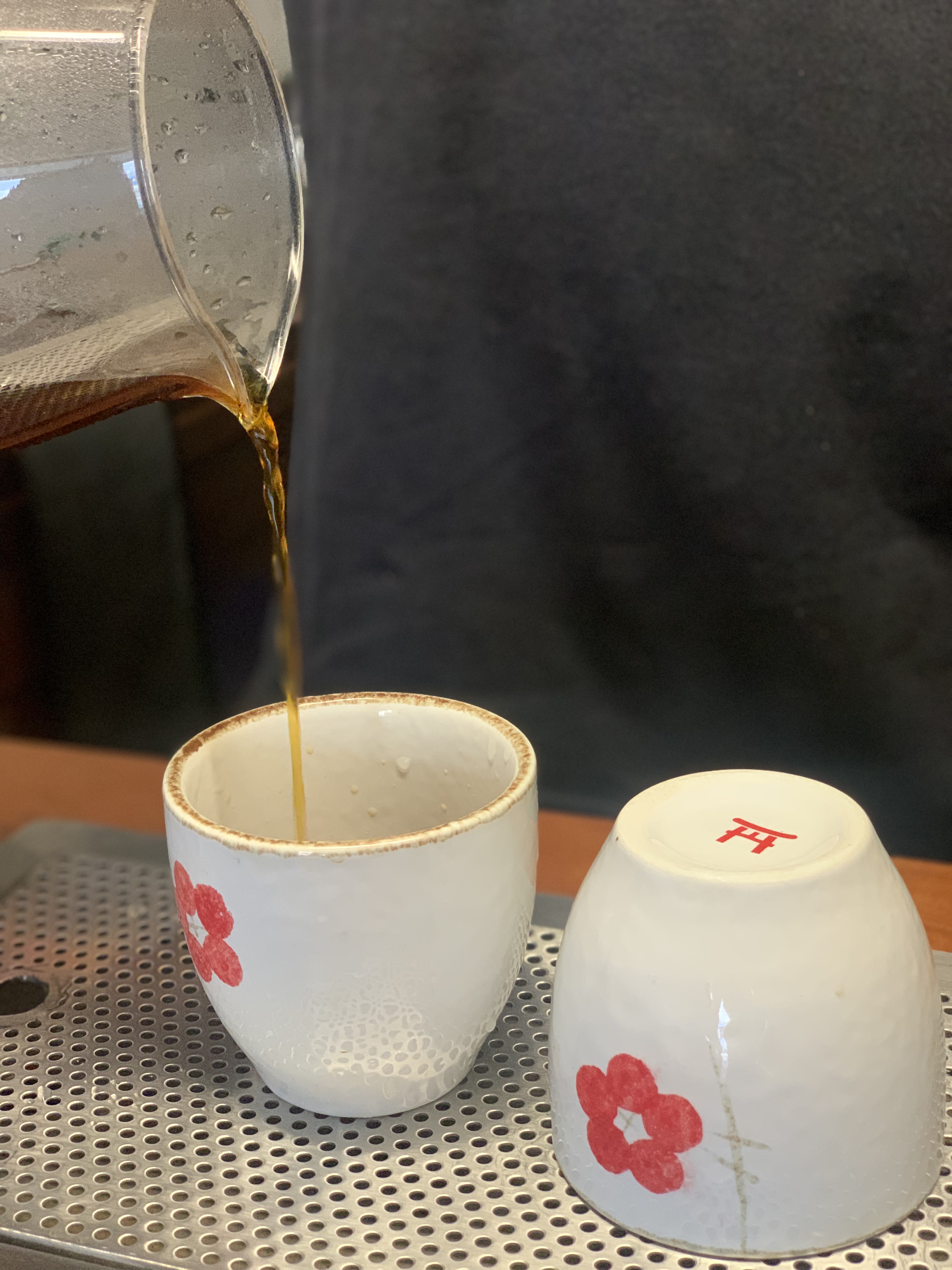 Coffee brewing process